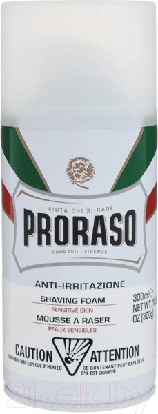 Изображение товара Пена для бритья Proraso Для чувствительной кожи (300мл)