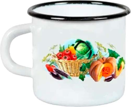 Изображение товара Кружка СтальЭмаль 1с1с (с рисунком)