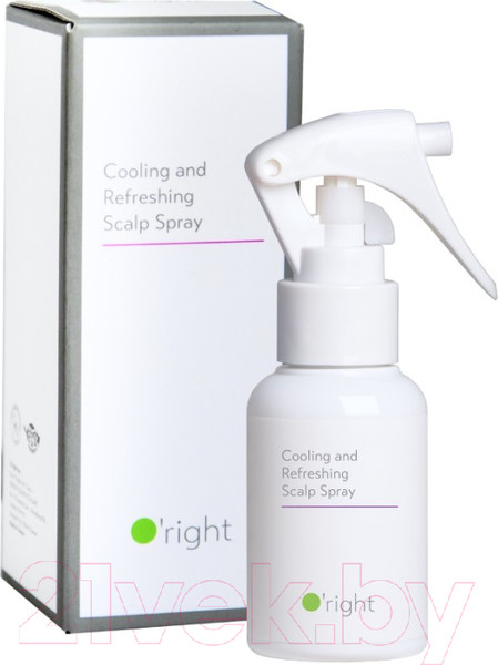 Изображение товара Спрей для волос O'right Освежающий для жирной кожи головы (50мл)