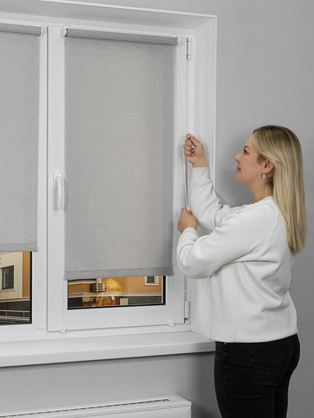 Изображение товара Рулонная штора Lm Decor Шайн LM 42-01 67x160 (бежевый)