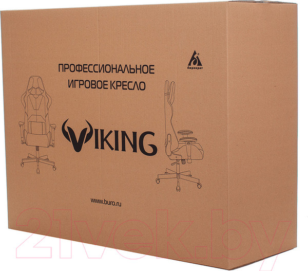 Изображение товара Кресло геймерское Бюрократ Zombie Viking 6 Knight (серо-голубой)