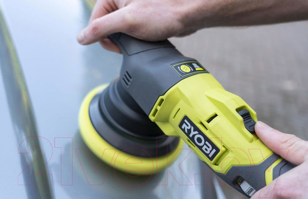Изображение товара Полировальная машина Ryobi R18P-0 / 5133004845 (без батареи)