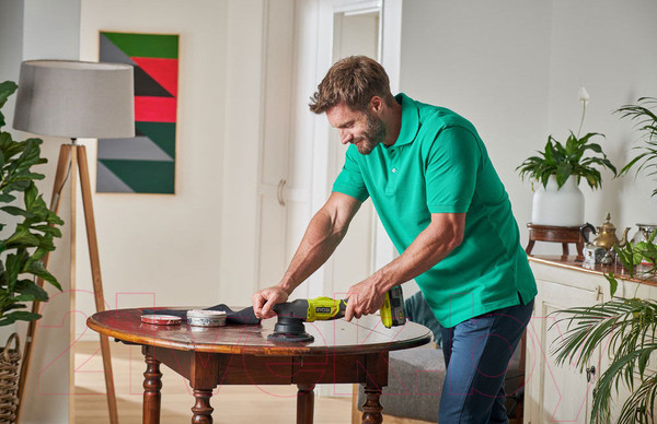 Изображение товара Полировальная машина Ryobi R18P-0 / 5133004845 (без батареи)