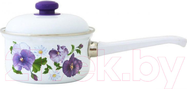 Изображение товара Ковш Лысьвенские эмали Анютины глазки С-1607 АП/4