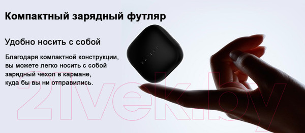 Изображение товара Беспроводные наушники Haylou GT6 (белый)