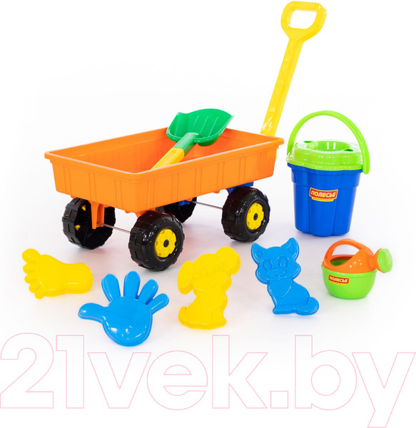 Изображение товара Тележка для песочницы Полесье Дачная / 36384