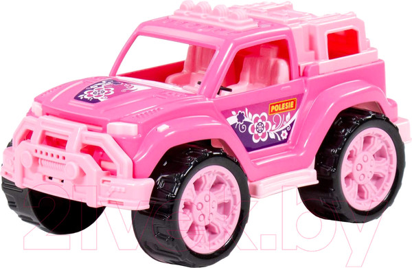 Изображение товара Автомобиль игрушечный Полесье Легионер / 87584 (розовый)