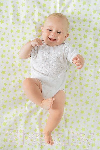 Изображение товара Клеенка детская Roxy-Kids Фисташковые звезды / R-0074