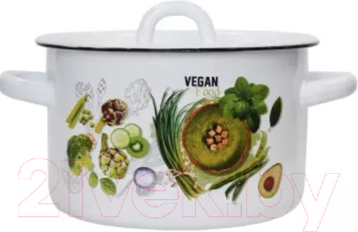 Изображение товара Кастрюля Эмаль Веган 01-1610.1/4М