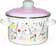 Изображение товара Кастрюля Эмаль 01-1610/6М