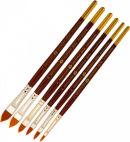 Изображение товара Кисть для рисования Decola №8 / 237181/8 (синтетика, кошачий язык)