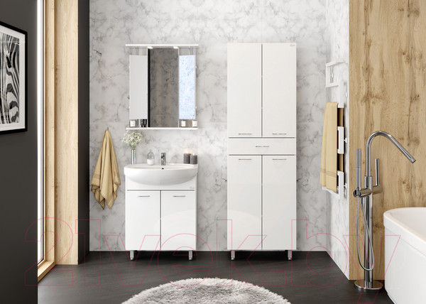 Изображение товара Шкаф-пенал для ванной Onika Модерн 60.10 (406002)