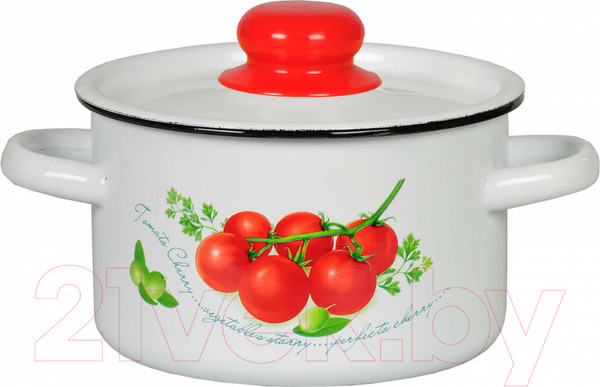 Изображение товара Кастрюля СтальЭмаль 1с15с/1 (белый)