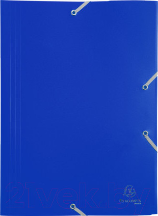 Изображение товара Папка для бумаг Exacompta На резинках 55902E (синий)