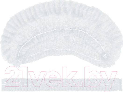 Изображение товара Комплект шапочек одноразовых Чистовье Шарлотка 603-202 (50шт, белый)