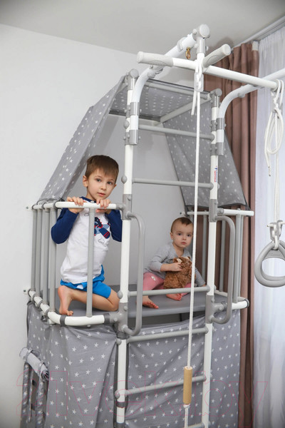 Изображение товара Детский спортивный комплекс Формула здоровья Индиго Paste (белый/серый)