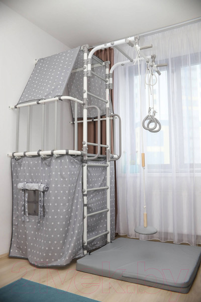 Изображение товара Детский спортивный комплекс Формула здоровья Индиго Paste (белый/серый)