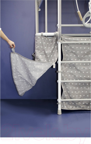 Изображение товара Детский спортивный комплекс Формула здоровья Индиго Paste (белый/серый)