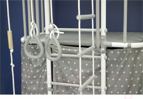 Изображение товара Детский спортивный комплекс Формула здоровья Индиго Paste (белый/серый)