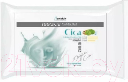 Изображение товара Маска для лица альгинатная Anskin Original Cica Modeling Mask Refill (240г)