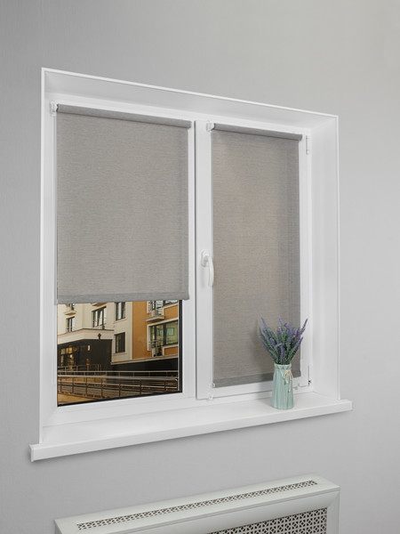 Изображение товара Рулонная штора Lm Decor Шайн LM 42-02 43x160 (серый)