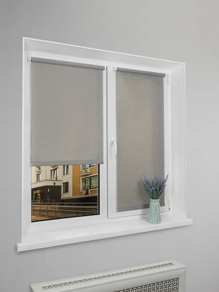 Изображение товара Рулонная штора Lm Decor Шайн LM 42-02 64x215 (серый)
