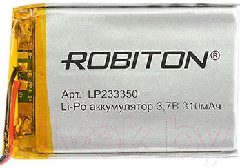 Изображение товара Аккумулятор Robiton LP233350