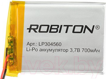 Изображение товара Аккумулятор Robiton LP304560