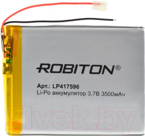 Изображение товара Аккумулятор Robiton LP417596