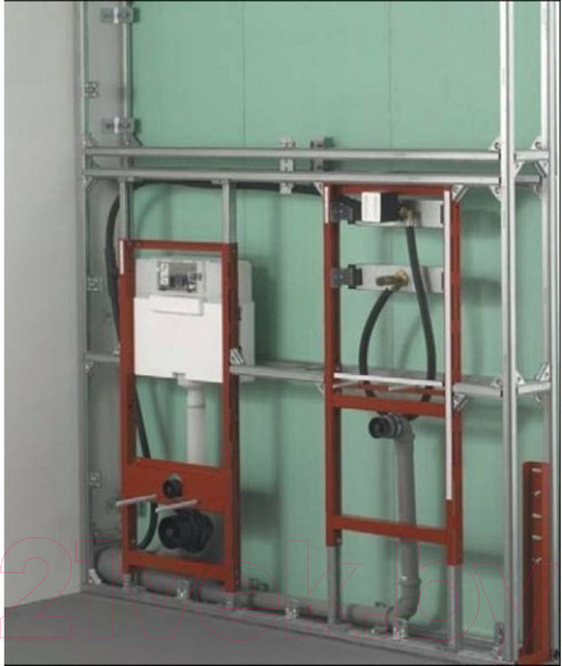 Изображение товара Инсталляция для унитаза TECE Profil 9300302