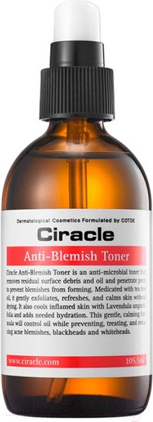 Изображение товара Тонер для лица Ciracle Anti-Acne Anti Blemish Toner (105.5мл)