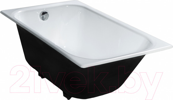 Изображение товара Ванна чугунная Универсал Каприз-У 120x70 (1 сорт, с ножками)