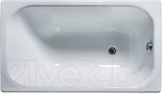 Изображение товара Ванна чугунная Универсал Каприз-У 120x70 (1 сорт, с ножками)