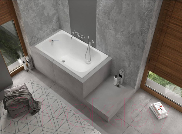 Изображение товара Ванна чугунная Универсал Каприз-У 120x70 (1 сорт, с ножками)