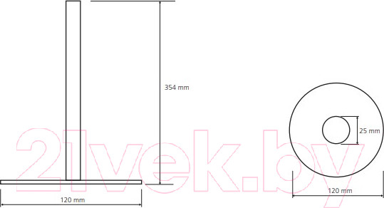 Изображение товара Держатель для туалетной бумаги Bemeta Omega 146203165