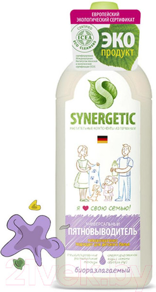 Изображение товара Пятновыводитель Synergetic 1л