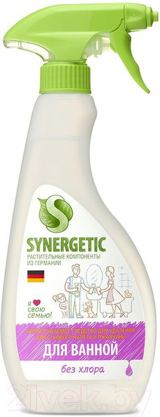 Изображение товара Чистящее средство для ванной комнаты Synergetic 500мл
