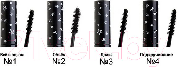 Изображение товара Тушь для ресниц Baviphat Urban Dollkiss Black Devil Expert All In One Maskara (10мл)