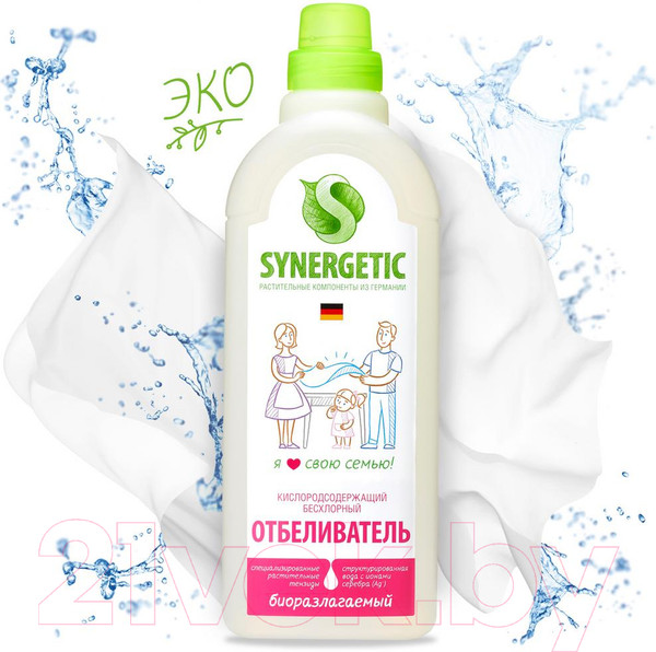 Изображение товара Отбеливатель Synergetic 1л