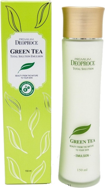 Изображение товара Эмульсия для лица Deoproce Green Tea Total Solution увлажняющая (150мл)