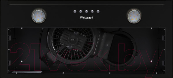 Изображение товара Вытяжка скрытая Weissgauff Alpha 60 PB BL