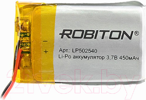 Изображение товара Аккумулятор Robiton LP502540