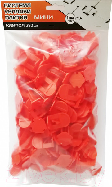 Изображение товара Клипсы для выравнивания плитки НПЦ Технолог Мини 1мм (250шт)