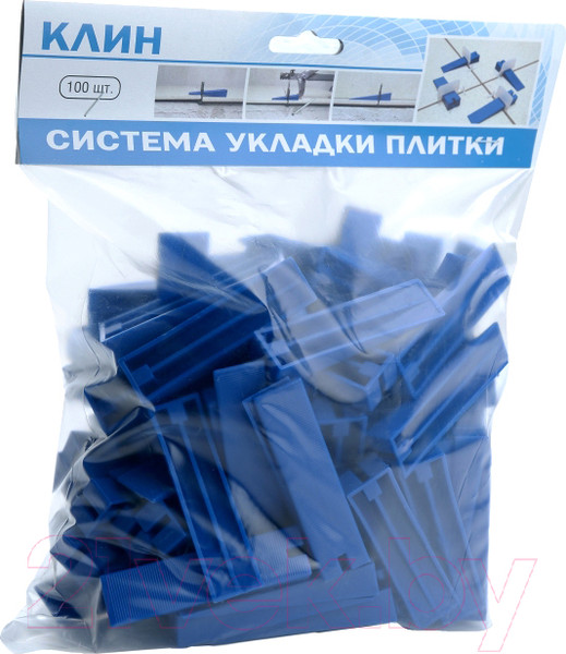 Изображение товара Клинья для выравнивания плитки НПЦ Технолог 1.5мм (100шт)