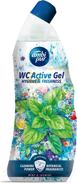 Изображение товара Чистящее средство для унитаза Ambi Pur Мята и жасмин (750мл)