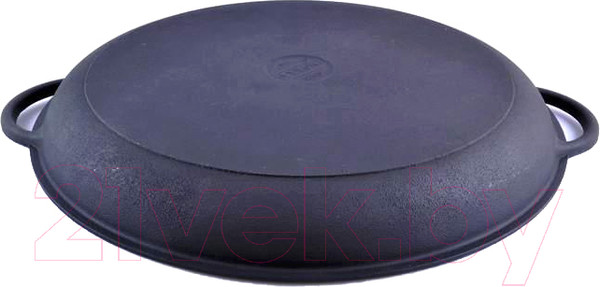 Изображение товара Крышка-сковородка для казана Grand Metall Invest Чугунная (52см/22л)