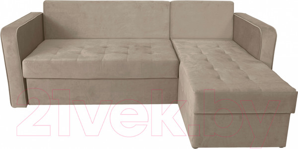 Изображение товара Диван угловой Аквилон Фаворит НПБ (бинго бежевый)