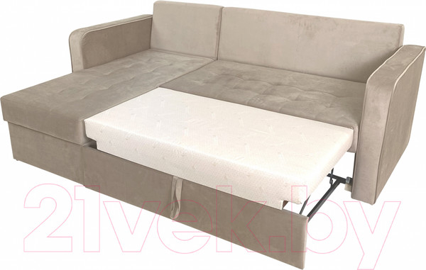 Изображение товара Диван угловой Аквилон Фаворит НПБ (бинго бежевый)