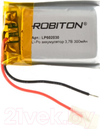 Изображение товара Аккумулятор Robiton LP602030