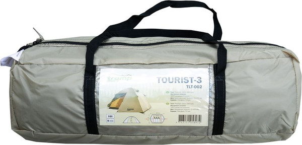 Изображение товара Палатка Tramp Tourist 3 V2 / TLT-002s (Sand)